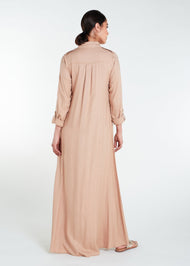 Utility Abaya Nude - Final Sale