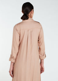 Utility Abaya Nude