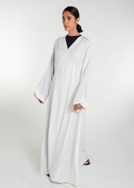 Linen Wrap Abaya