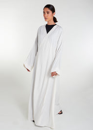 Linen Wrap Abaya