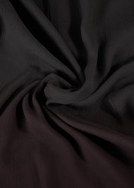 Grey & Taupe Ombre Chiffon Silk Hijab