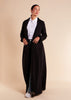 Tailored Long Coat Black