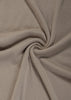 Taupe Ribbed Jersey Hijab - Final Sale