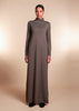 Turtle Neck Maxi Dark Grey