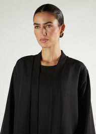 Twin Set Abaya Black