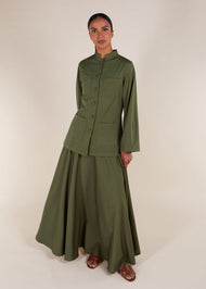 Embossed Cargo Jacket