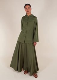 Embossed Cargo Jacket