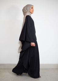 Floaty Kaftan Carbon | Abayas | Aab Modest Wear