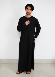 Omani Thobe Black