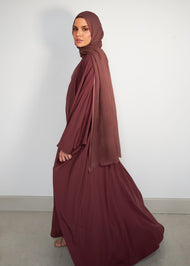 Open Abaya Tea Pink - Final Sale