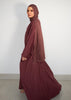 Open Abaya Tea Pink