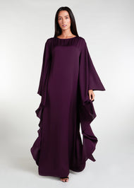 Floaty Kaftan Aubergine