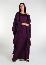 Floaty Kaftan Aubergine