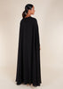 Black Caped Gown