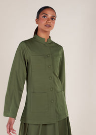 Embossed Cargo Jacket