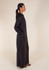 Jacquard Abaya Black