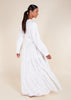 Broderie Tiered Maxi White - Final Sale