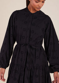 Broderie Maxi Black