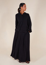 Summer Blouse Black