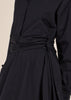 Cropped Cotton Top Black