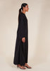 Simple Seam Abaya Black