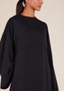 Simple Seam Abaya Black