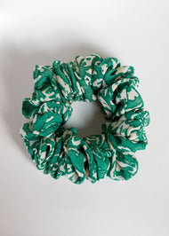 Verdant Print Scrunchie