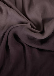 Aubergine Ombre Chiffon Silk Hijab