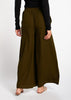 Wide Leg Trousers Olive