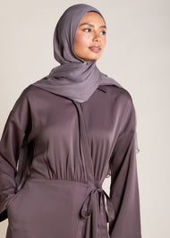 Wrap Abaya Taupe - Final Sale