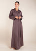 Wrap Abaya Taupe - Final Sale