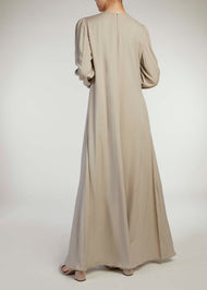 Long Line Abaya Grey | Abayas | Aab Modest Wear