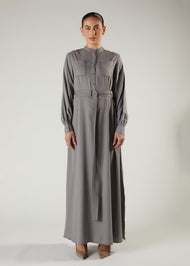 Utility Stitch Maxi Grey