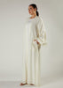 Cotton Peony Open Abaya