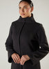 Front Seam Abaya Grey