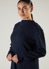 Boat Neck Maxi Navy