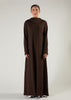 Boat Neck Maxi Brown