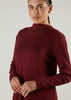 Boat Neck Maxi Cherry