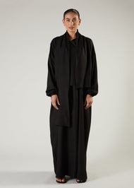 Prayer Abaya Black