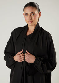 Prayer Abaya Black