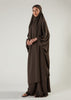 Khimar & Skirt Set Coffee
