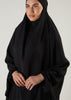 Khimar & Skirt Set Black