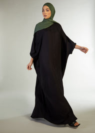 Shirted Kaftan Black