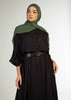 Shirted Kaftan Black