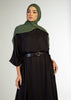 Shirted Kaftan Black