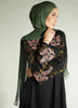 Pink Paisley Abaya | Abayas | Aab Modest Wear