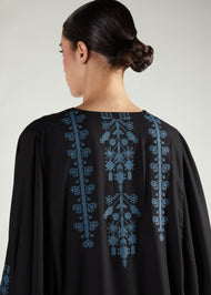 Shakla Kaftan Black