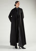 Wide Lapel Coat Black - Final Sale