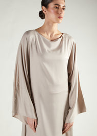 Loose Fit Abaya Cashmere
