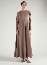 Two Tone Pampore Abaya